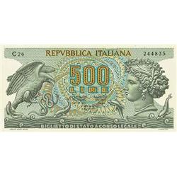 Italian Bankonotes - 500 L. 23/4/1975