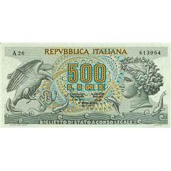 Italian Bankonotes - 500 L. 23/4/1975