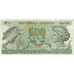 Italian Bankonotes - 500 L. 23/4/1975