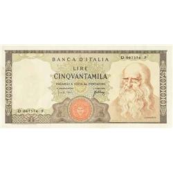 Italian Bankonotes - 50000 L 3/7/1967