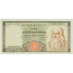 Italian Bankonotes - 50000 L 19/7/1970