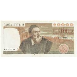 Italian Bankonotes - 20000 L. 21/2/1975