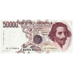 Italian Bankonotes - 50000 L. 1992