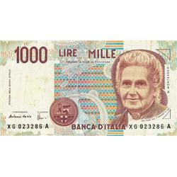 Italian Bankonotes - 1000 L. 1998
