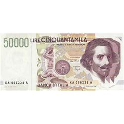 Italian Bankonotes - 50000 L 15/11/1994