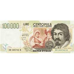 Italian Bankonotes - 100000 L. 1995