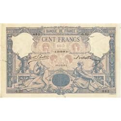 France - 100 fr. 25/9/1988