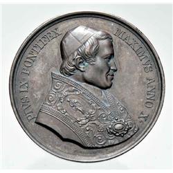 Medal - Pio IX - Anno X
