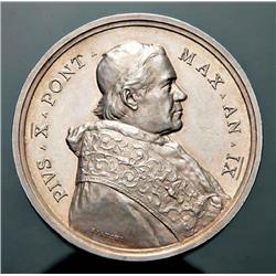 Medal - Pio X - Anno IX