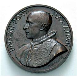 Medal - Pio XII - Anno VII