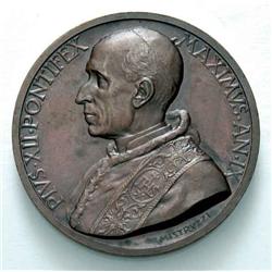 Medal - Pio XII - Anno IX