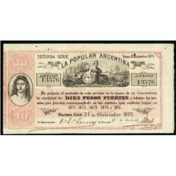 Share - Argentina 1870