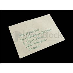 Harry Potter & The Sorcerer's Stone Invitation Letter