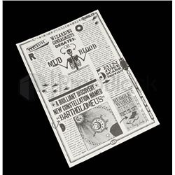 Harry Potter & The Deathly Hallows Quibbler Page Set 1