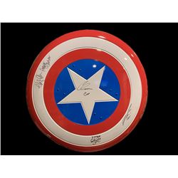 Captain America Replica Signed Shield