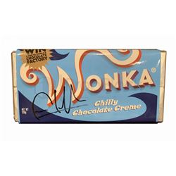 Charlie & The Chocolate Factory Signed "Chilly Chocolate" Bar