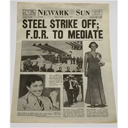 Cinderella Man (2005) - Prop Newspaper - Russell Crowe