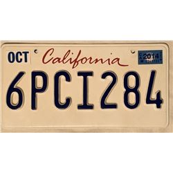 Danny Collins (2015) - Al Pacino (Danny Collins) CA License Plate