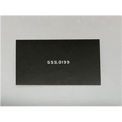 Deadpool (2016) - Wade Wilson / Deadpool (Ryan Reynolds) Black Business Card