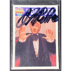Doctor Who - Jon Pertwee (3rd Doctor) Signed Trading Card
