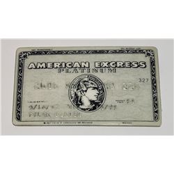 Fight Club (1999) - Tyler Durden (Brad Pitt) Amex Card