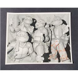 Teenage Mutant Ninja Turtles (1990) - Michaelangelo (Michelan Sisti) Signed Studio Photo