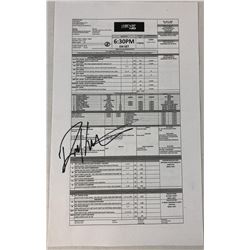 The Bye Bye Man (2017) - Signed Call Sheet