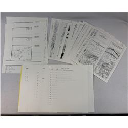 The Demolitionist (1995) - Original Hand Drawn Storyboards and Scene Layouts