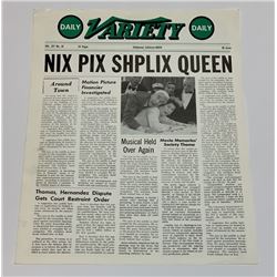 The Naked Gun: From the Files of Police Squad! (1988) - Variety Newspaper