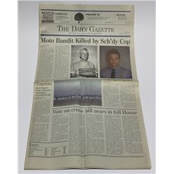 The Place Beyond the Pines (2012) - Prop Newspaper