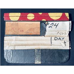 The Police Connection (AKA The Mad Bomber 1973) Custom Decorated Clapperboard