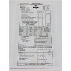 Transformers (2007) - Production Used Call-Sheet