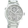 Image 1 : IWC Mens Stainless Steel 43mm GST Rattrapante Split Second Chronograph Wristwatc