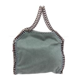 Stella McCartney Green Shaggy Deer Falabella Tote Bag