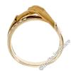 Image 6 : Carrera y Carrera 18kt Yellow Gold 0.16 ctw Diamond and Folded Hands Band Ring