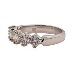 1.02 ctw Diamond Ring - 14KT White Gold