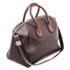 Image 2 : Givenchy Brown Leather Medium Antigona Satchel Shoulder Bag