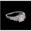 Image 1 : 1.34 ctw Diamond Ring - 14KT White Gold
