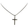 Image 2 : 6.2 ctw Diamond Necklace - 14KT Gold And Black Rhodium