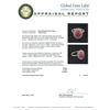 Image 3 : 14KT Rose Gold 2.80 ctw Coral and Diamond Ring
