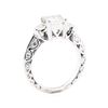 Image 4 : 2.00 ctw Moissanite Ring - 14KT White Gold