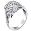 Image 1 : 18k White Gold 1.32CTW Diamond Ring, (VS1-VS2/G-H)