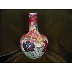 French Limoges Art Nouveau Hp Vase #1125522