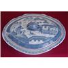 Image 1 : CHINESE EXPORT BLUE CANTON VEGETABLE DISH #1125636