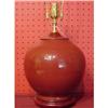 Image 1 : CHINESE EXPORT OXBLOOD VASE CONVERTED INTO LAMP#1125653