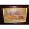 Image 1 : OIL ON BOARD STILL LIFE FRUIT,UNSIGNED #1125697