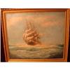 Image 1 : BALTIMORE NAUTICAL SAILING SHIP ON CANVAS #1125704