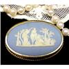 1967 Wedgwood Jasperware Brooch #1125784