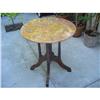 Image 1 : Victorian Center Table w/marble top #1125846