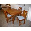 Image 1 : Great Table w/4 Matching Chairs - Myers-Spalti #1125849